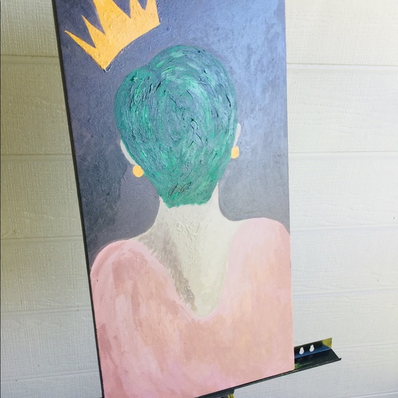 Hand painted canvas by Aignerr - Picture 3 of 4